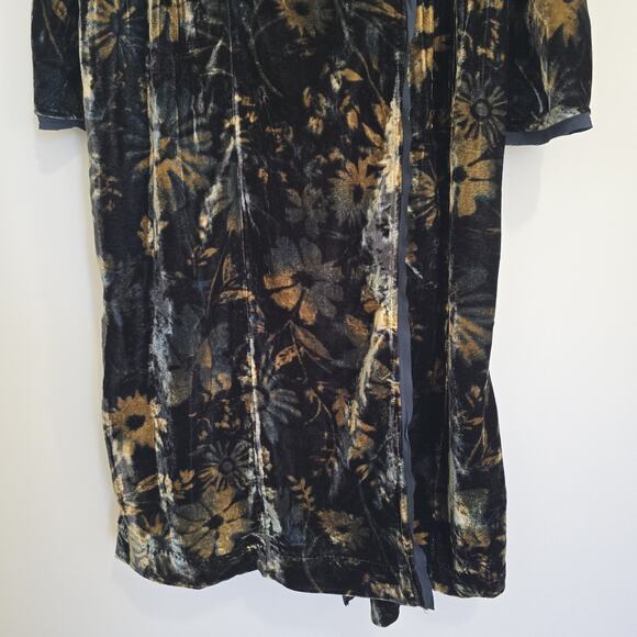 Free People Hazel Velvet Duster - XL - New without Tags - Picture 5 of 8